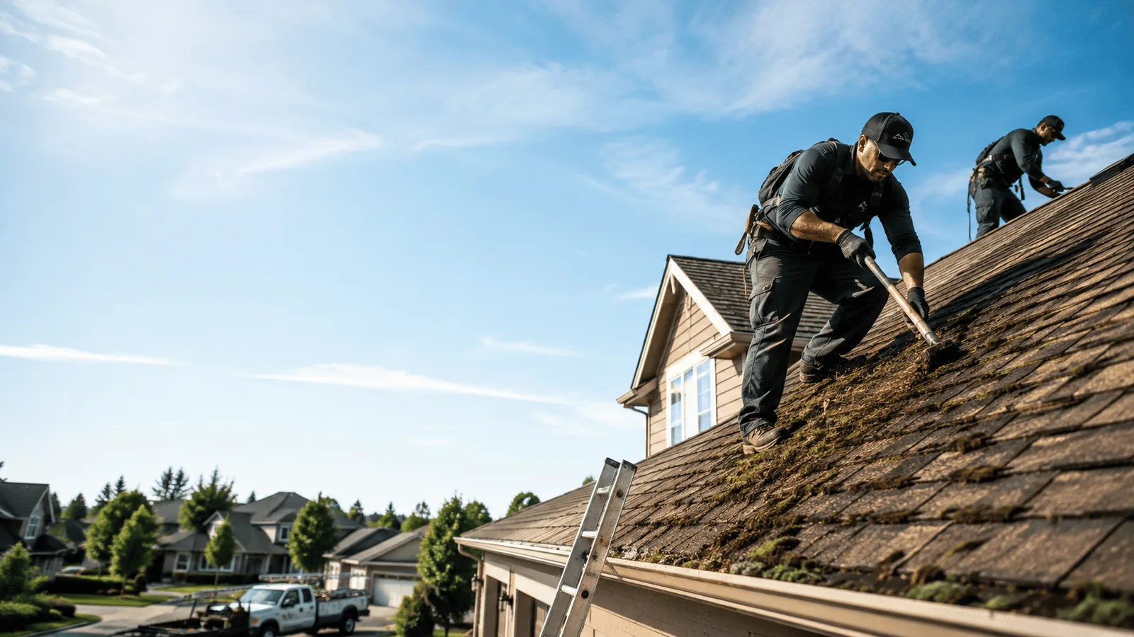 Roof Moss Removal in Canton Center, CT near me